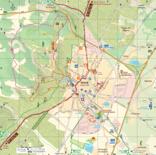 Cartographie des Faubourgs de Beaune