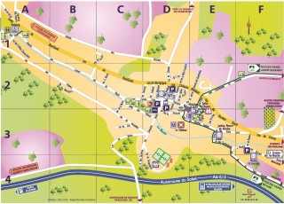 Plan de Savigny-les-Beaune