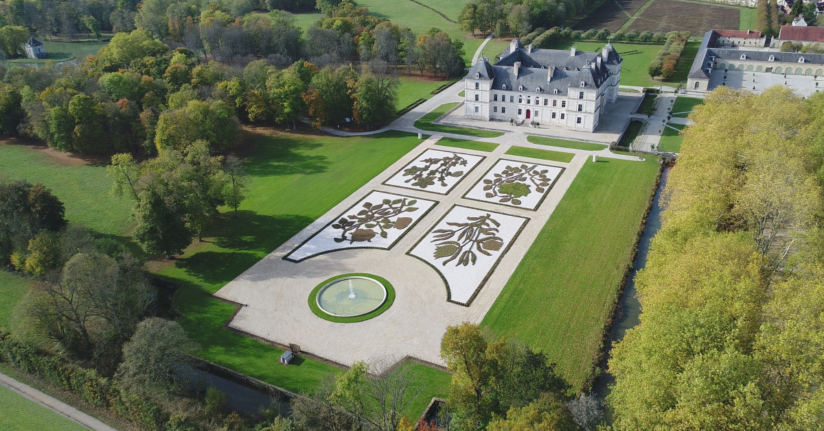 Château d'Ancy le Franc, Parterre Est
