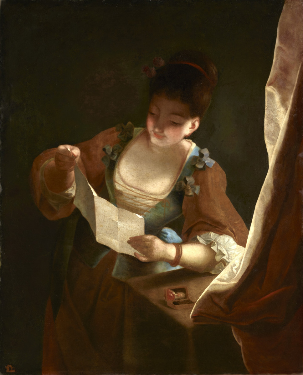 Raoux La liseuse 875-1-1