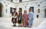 Visite d'Ancy le Franc en costume Renaissance