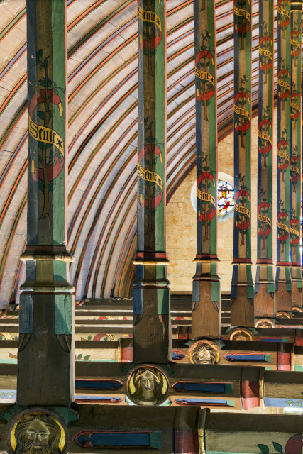 Plafond salle des Pôvres