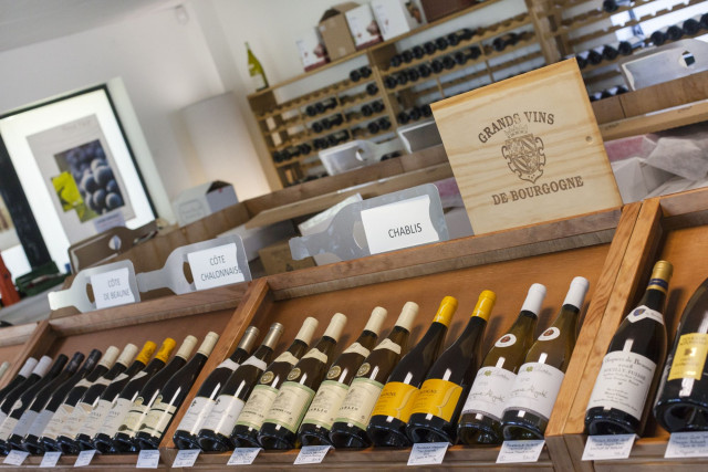 Espace vente Millésimes à la Carte