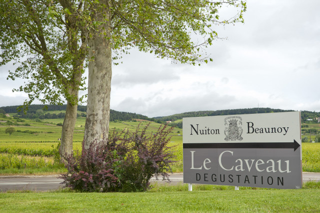 Entrée Caves des Hautes Côtes