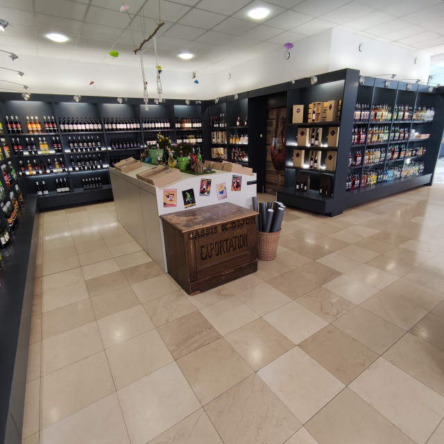 Le Cassissium, boutique