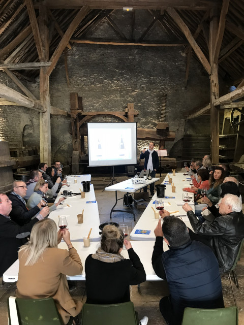 dégustation commentée de vins
